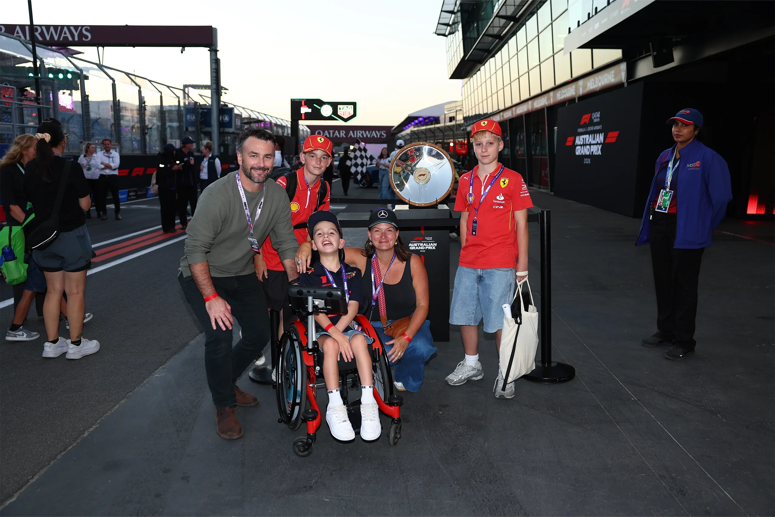 Social Impact community programmes at the Australian Grand Prix
